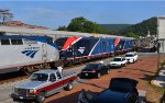 Amtrak's 313 and 314 were part of the "Capitol Limited" train set